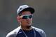 A guy like King Felix might be more concerned with his typical and stylish cap tilt on the mound.