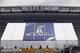 EAST RUTHERFORD, NJ - JANUARY 27: MetLife Stadium stands behind a Super Bowl sign as the venue is prepared to host Super Bowl XLVIII between the Denver Broncos and the Seattle Seahawks January 27, 2014 in East Rutherford, New Jersey. (Photo by Jeff Zel