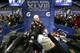 NEWARK, NJ - JANUARY 28: Head coach John Fox of the Denver Broncos speaks to the media during Super Bowl XLVIII Media Day at the Prudential Center on January 28, 2014 in Newark, New Jersey. Super Bowl XLVIII will be played between the Seattle Seahawks a