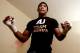 LONDON, ENGLAND - NOVEMBER 14: Anthony Joshua in the changing room prior to his Heavyweight bout with Hrvoije Kisicek at York Hall on November 14, 2013 in London, England. (Photo by Scott Heavey/Getty Images)
