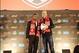 Jan 13, 2014; Toronto, Ontario, Canada; Toronto FC new players Jermain Defoe and Michael Bradley are introduced as they pose during a press conference at Real Sports Bar and Grill. Mandatory Credit: Tom Szczerbowski-USA TODAY Sports