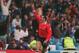 20 MAR 1993: A PICTURE SHOWING ERIC CANTONA OF MANCHESTER UNITED SOCCER CLUB AS HE CELEBRATES SCORING A GOAL DURING THEIR MATCH AGAINST MANCHESTER CITY Mandatory Credit: Chris Cole/ALLSPORT