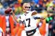 PITTSBURGH, PA - DECEMBER 29: Jason Campbell #17 of the Cleveland Browns passes the football against the Pittsburgh Steelers during the game at Heinz Field on December 29, 2013 in Pittsburgh, Pennsylvania. The Steelers defeated the Browns 20-7. (Photo