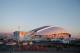 SOCHI, RUSSIA - FEBRUARY 02: The Fisht Olympic Stadium is seen ahead of the Sochi 2014 Winter Olympics at Sochi Olympic Park on February 2, 2014 in Sochi, Russia. (Photo by Joe Scarnici/Getty Images)