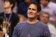 PHOENIX, AZ - JANUARY 17: Owner Mark Cuban of the Dallas Mavericks looks on during the NBA game against the Phoenix Suns at US Airways Center on January 17, 2014 in Phoenix, Arizona. The Mavericks defeated the Suns 110-107. NOTE TO USER: User expressly a