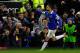 LIVERPOOL, ENGLAND - FEBRUARY 01: Kevin Mirallas of Everton celebrates after scoring a goal during the Barclays Premier League match between Everton and Aston Villa at Goodison Park on February 1, 2014 in Liverpool, England. (Photo by Paul Thomas/Getty Im