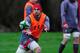 CARDIFF, WALES - FEBRUARY 04: Wales captain Sam Warburton (c) in action with team mates during Wales training ahead of saturdays game against Ireland at Vale of Glamorgan on February 4, 2014 in Cardiff, Wales. (Photo by Stu Forster/Getty Images)