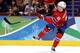 VANCOUVER, BC - FEBRUARY 18: Mats Aasen Zuccarello of Norway during the ice hockey men's preliminary game between USA and Norway on day 7 of the 2010 Winter Olympics at Canada Hockey Place on February 18, 2010 in Vancouver, Canada. (Photo by Bruce Benne