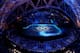 SOCHI, RUSSIA - FEBRUARY 07: A general view of atmosphere over the Opening Ceremony of the Sochi 2014 Winter Olympics at Fisht Olympic Stadium on February 7, 2014 in Sochi, Russia. (Photo by Richard Heathcote/Getty Images)