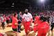 HOUSTON, TX - FEBRUARY 1: James Harden #13 of the Houston Rockets is announced before the game against the Cleveland Cavaliers on February 1, 2014 at the Toyota Center in Houston, Texas. NOTE TO USER: User expressly acknowledges and agrees that, by downl