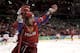 VANCOUVER, BC - FEBRUARY 21: Alexander Ovechkin of Russian Federation celebrates after Evgeni Malkin scored a third period goal during the ice hockey men's preliminary game between Russia and Czech Republic on day 10 of the Vancouver 2010 Winter Olympics