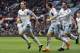 BIRMINGHAM, ENGLAND - FEBRUARY 8: Kevin Nolan (L) of West Ham United celebrates after he scores the second goal of the game for his side during the Barclays Premier League match between Aston Villa and West Ham United at Villa Park on February 8, 2014 in