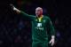 NORWICH, ENGLAND - FEBRUARY 08: John Ruddy the Norwich City goalkeeper in action during the Barclays Premier League match between Norwich City and Manchester City at Carrow Road on February 8, 2014 in Norwich, England. (Photo by Jamie McDonald/Getty Ima