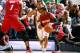 SALT LAKE CITY, UT - FEBRUARY 08: Mario Chalmers #15 of the Miami Heat drives against the Utah Jazz at EnergySolutions Arena on February 08, 2014 in Salt Lake City, Utah. NOTE TO USER: User expressly acknowledges and agrees that, by downloading and or us