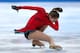 SOCHI, RUSSIA - FEBRUARY 09: Yulia Lipnitskaya of Russia competes in the Team Ladies Free Skating during day two of the Sochi 2014 Winter Olympics at Iceberg Skating Palace onon February 9, 2014 in Sochi, Russia. (Photo by Matthew Stockman/Getty Images)
