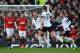MANCHESTER, ENGLAND - FEBRUARY 09: Steve Sidwell of Fulham celebrates scoring the opening goal during the Barclays Premier League match between Manchester United and Fulham at Old Trafford on February 9, 2014 in Manchester, England. (Photo by Michael Re