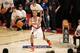 HOUSTON, TX - FEBRUARY 16: Damian Lillard #0 of the Portland Trail Blazers passes during the Sears Shooting Stars on State Farm All-Star Saturday Night during NBA All Star Weekend on February 16, 2013 at the Toyota Center in Houston, Texas. NOTE TO USER: