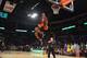 HOUSTON, TX - FEBRUARY 16: Terrence Ross of the Toronto Raptors goes up for a dunk during the 2013 Sprite Slam Dunk Contest on State Farm All-Star Saturday Night as part of the 2013 NBA All-Star Weekend on February 16, 2013 at the Toyota Center in Houston