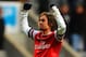 NEWCASTLE UPON TYNE, ENGLAND - DECEMBER 29: Tomas Rosicky of Arsenal celebrates victory after the Barclays Premier League match between Newcastle United and Arsenal at St James' Park on December 29, 2013 in Newcastle upon Tyne, England. (Photo by Michael