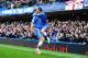 LONDON, ENGLAND - FEBRUARY 08: Eden Hazard (R) of Chelsea celebrates with team mate Branislav Ivanovic after scoring during the Barclays Premier League match between Cheslea and Newcastle United at Stamford Bridge on February 8, 2014 in London, England.