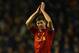LIVERPOOL, ENGLAND - JANUARY 01: Steven Gerrard of Liverpool applauds the fans at the final whistle during the Barclays Premier League match between Liverpool and Hull City at Anfield on January 1, 2014 in Liverpool, England. (Photo by Clive Brunskill/G