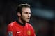 MANCHESTER, ENGLAND - FEBRUARY 09: Juan Mata of Manchester United looks on during the Barclays Premier League match between Manchester United and Fulham at Old Trafford on February 9, 2014 in Manchester, England. (Photo by Michael Regan/Getty Images)