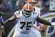 Oniel Cousins, along with Shawn Lauvao, are free agents this year. Neither will be the Browns' starting right guard in 2014.