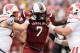 ORLANDO, FL - JANUARY 01: Jadeveon Clowney #7 of the South Carolina Gamecocks in action during their game against the Wisconsin Badgers at the Capital One Bowl on January 1, 2014 in Orlando, Florida. (Photo by Scott Halleran/Getty Images)