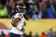EAST RUTHERFORD, NJ - FEBRUARY 02: Cornerback Richard Sherman #25 of the Seattle Seahawks smiles after his teammate outside linebacker Malcolm Smith #53 scored a 69-yard touchdown in the second quarter during Super Bowl XLVIII at MetLife Stadium on Febru