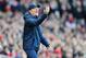LONDON, ENGLAND - FEBRUARY Crystal Palace manager Tony Pulis shouts instructions during the Barclays Premier League match between Arsenal and Crystal Palace at Emirates Stadium on February 2, 2014 in London, England. (Photo by Mike Hewitt/Getty Images)