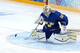 SOCHI, RUSSIA - FEBRUARY 11: Kim Martin Hasson #30 of Sweden makes a save during the Women's Ice Hockey Preliminary Round Group B game on day four of the Sochi 2014 Winter Olympics at Shayba Arena on February 11, 2014 in Sochi, Russia. (Photo by Martin R