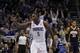 Feb 9, 2014; Orlando, FL, USA; Orlando Magic shooting guard Victor Oladipo (5) reacts after he shoots a three pointer against the Indiana Pacers during the second half at Amway Center. Orlando Magic defeated the Indiana Pacers 93-92. Mandatory Credit: Kim