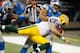 DETROIT, MI - NOVEMBER 28: Ndamukong Suh #90 of the Detroit Lions tackles Matt Flynn #10 of the Green Bay Packers for a third quarter safty at Ford Field on November 28, 2013 in Detroit, Michigan. (Photo by Gregory Shamus/Getty Images)