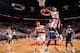 PORTLAND, OR - FEBRUARY 11: Damian Lillard #0 of the Portland Trail Blazers shoots against the Oklahoma City Thunder on February 11, 2014 at the Moda Center Arena in Portland, Oregon. NOTE TO USER: User expressly acknowledges and agrees that, by downloadi