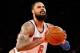 Jan 30, 2014; New York, NY, USA; New York Knicks center Tyson Chandler (6) shoots a free throw during the third quarter against the Cleveland Cavaliers at Madison Square Garden. New York Knicks won 117-86. Mandatory Credit: Anthony Gruppuso-USA TODAY Sp
