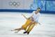 Feb 12, 2014; Sochi, RUSSIA; Tatiana Volosozhar and Maxim Trankov (RUS) perform in the pairs free skate program during the Sochi 2014 Olympic Winter Games at Iceberg Skating Palace. Mandatory Credit: Kyle Terada-USA TODAY Sports