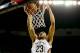 Feb 5, 2014; New Orleans, LA, USA; New Orleans Pelicans power forward Anthony Davis (23) dunks against the Atlanta Hawks during the first quarter of a game at New Orleans Arena. Mandatory Credit: Derick E. Hingle-USA TODAY Sports