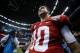NEW ORLEANS, LA - JANUARY 02: AJ McCarron #10 of the Alabama Crimson Tide walks off the field after the Allstate Sugar Bowl at the Mercedes-Benz Superdome on January 2, 2014 in New Orleans, Louisiana. The Sooners defeated the Crimson Tide 45-31. (Photo