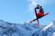 SOCHI, RUSSIA - FEBRUARY 13: Nicholas Goepper of the United States competes in the Freestyle Skiing Men's Ski Slopestyle Qualification during day six of the Sochi 2014 Winter Olympics at Rosa Khutor Extreme Park on February 13, 2014 in Sochi, Russia. (P