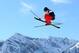 SOCHI, RUSSIA - FEBRUARY 13: Joss Christensen of the United States competes in the Freestyle Skiing Men's Ski Slopestyle Qualification during day six of the Sochi 2014 Winter Olympics at Rosa Khutor Extreme Park on February 13, 2014 in Sochi, Russia. (P