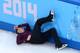 SOCHI, RUSSIA - FEBRUARY 13: Jeremy Abbott of the United States hits the wall while competing during the Men's Figure Skating Short Program on day 6 of the Sochi 2014 Winter Olympics at the at Iceberg Skating Palace on February 13, 2014 in Sochi, Russia.