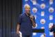 NEW ORLEANS, LA - FEBRUARY 13: Former NBA Player Bruce Bowen participates in a Youth Celebration during the 2014 NBA All-Star Jam Session at the Ernest N. Morial Convention Center on February 13, 2014 in New Orleans, Louisiana. NOTE TO USER: User expressl