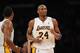 LOS ANGELES - APRIL 4: Kobe Bryant #24 of the Los Angeles Lakers runs down the court during the game against the San Antonio Spurs at Staples Center on April 4, 2010 in Los Angeles, California. The Spurs won 100-81. NOTE TO USER: User expressly acknowled