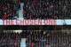 MANCHESTER, ENGLAND - DECEMBER 21: Manchester United fans display a banner devoted to Manager David Moyes during the Barclays Premier League match between Manchester United and West Ham United at Old Trafford on December 21, 2013 in Manchester, England.