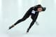 SOCHI, RUSSIA - FEBRUARY 13: Heather Richardson of the United States competes during the Women's 1000m Speed Skating event on day 6 of the Sochi 2014 Winter Olympics at Adler Arena Skating Center on February 13, 2014 in Sochi, Russia. (Photo by Quinn Roo