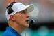 MIAMI GARDENS, FL - NOVEMBER 24: Head coach Joe Philbin of the Miami Dolphins looks on from the sideline against the Carolina Panthers at Sun Life Stadium on November 24, 2013 in Miami Gardens, Florida. (Photo by Chris Trotman/Getty Images)