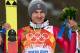 SOCHI, RUSSIA - FEBRUARY 09: Gold medalist Kamil Stoch of Poland smiles after the Men's Normal Hill Individual final on day 2 of the Sochi 2014 Winter Olympics at RusSki Gorki Jumping Center on February 9, 2014 in Sochi, Russia. (Photo by Lars Baron/Gett