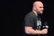 December 13, 2013; Sacramento, CA, USA; UFC president Dana White walks on stage in the official weigh-in for UFC on FOX 9 at Sleep Train Arena. Mandatory Credit: Kyle Terada-USA TODAY Sports