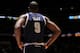 DENVER, CO - January 9: Serge Ibaka #9 of the Oklahoma City Thunder looks on during the game against the Denver Nuggets on January 9, 2014 at the Pepsi Center in Denver, Colorado. NOTE TO USER: User expressly acknowledges and agrees that, by downloading a