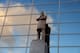 MANCHESTER, ENGLAND - JANUARY 11: View of the Sir Alex Ferguson statue prior to the Barclays Premier League match between Manchester United and Swansea City at Old Trafford on January 11, 2014 in Manchester, England. (Photo by Shaun Botterill/Getty Imag